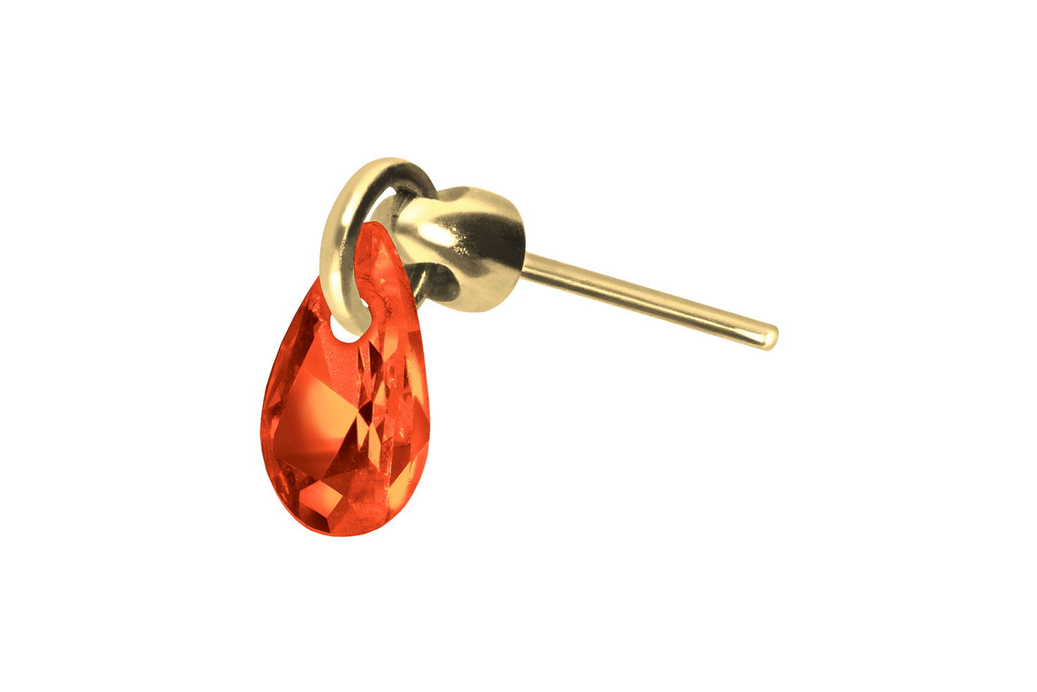 Titan Aufsatz mit Push Pin KRISTALLTROPFEN